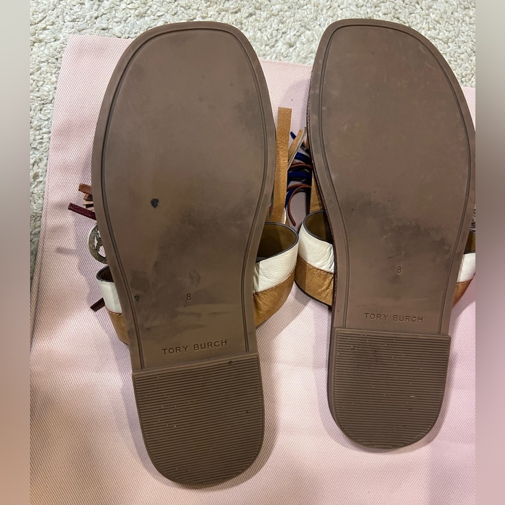 Tory Burch Miller tassel slide size 8 - Picture 5 of 5